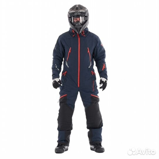 Комбинезон снегоходный Extreme Утепленный синий