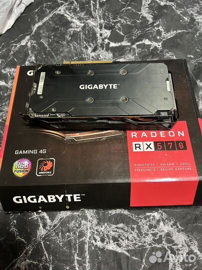 Видеокарта amd rx 570 4gb