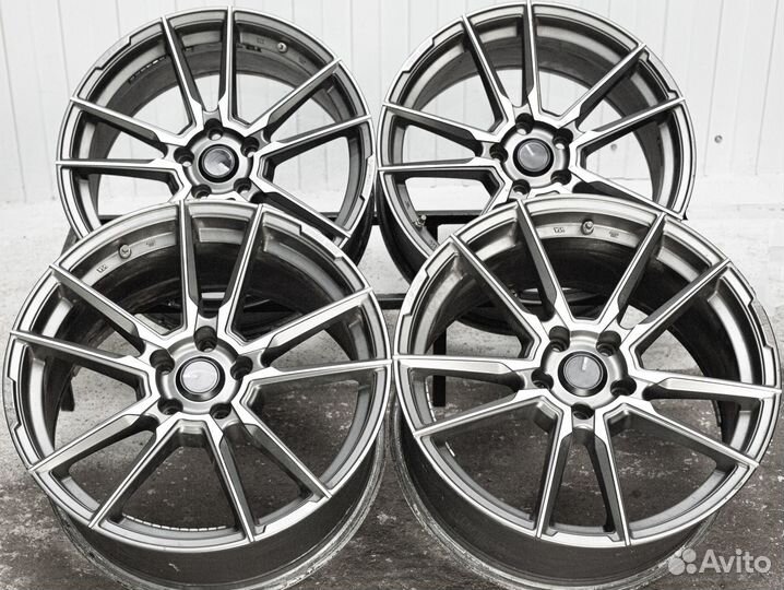 Диски литые R18 5x112 Enkei SC47 с датчиками