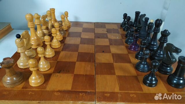 Шахматы СССР, доска 45 см