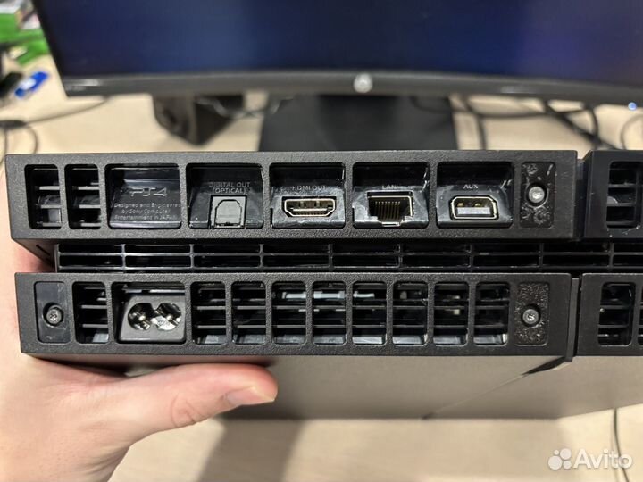 Sony playstation 4 fat 500 gb с играми