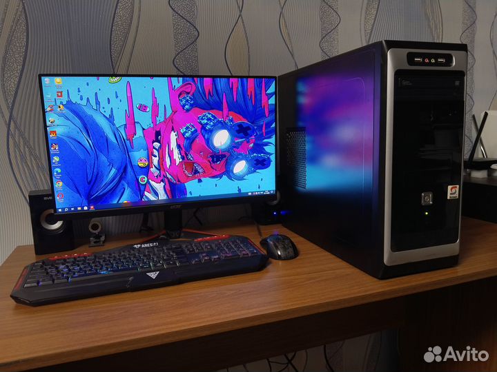 Игровой компьютер Intel Core i5/RX580 8гб