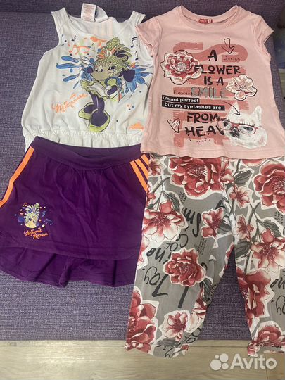 Вещи пакетом на девочку 6 лет