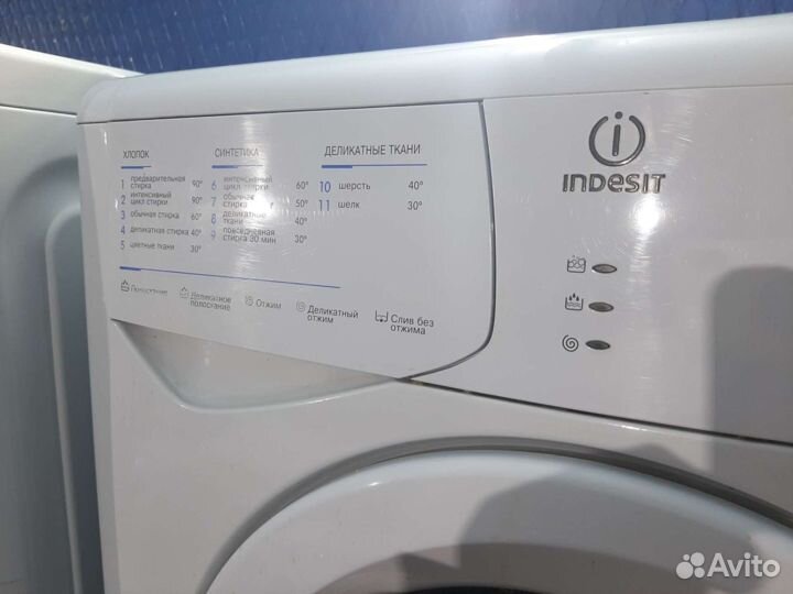 Узкая машинка Indesit (35см)