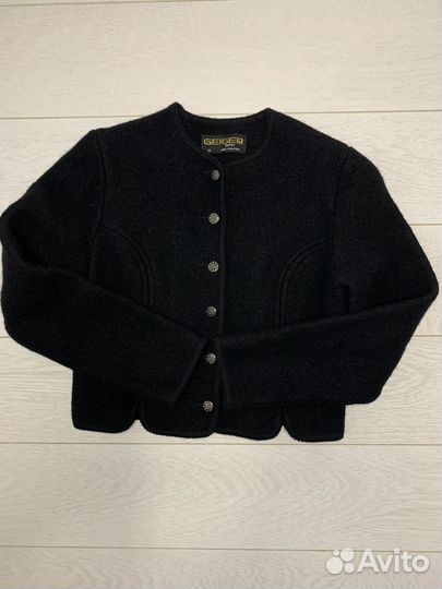 Винтажный шерстяной жакет Geiger Tyrol