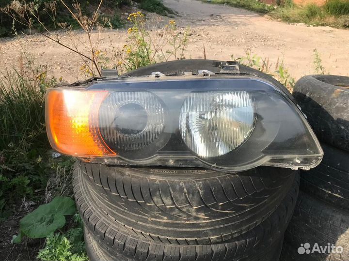 Фара bmw х5 е53 дорестайл