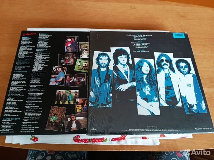 Deep Purple Perfect Stranger USA