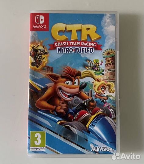Игра Nintendo Switch CTR Crash Team Racing