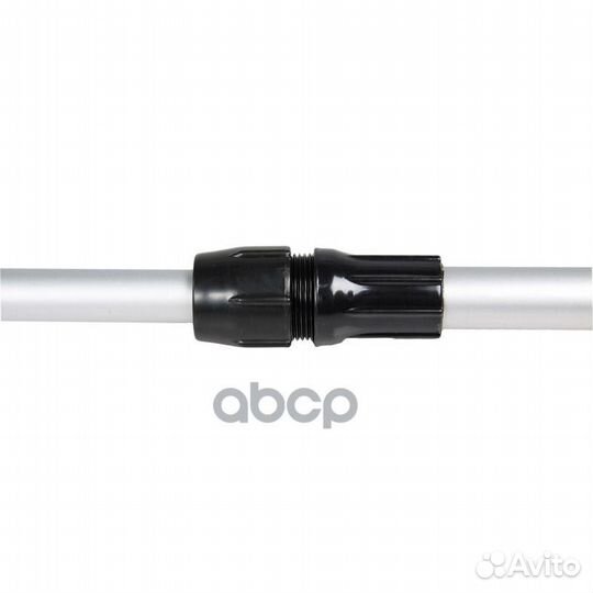 Швабра с насадкой для шланга, щеткой 25см и тел