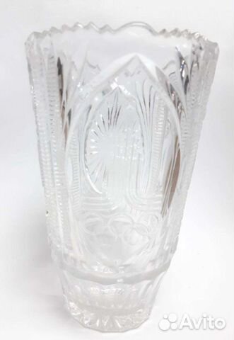 Хрустальная ваза СССР олимпиада 80