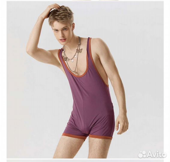 Спортивный Комбинезон трико Пляжный мужской L/XL