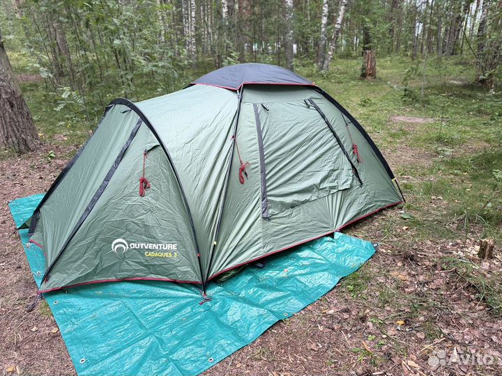 Палатка 3-местная Outventure cadaques 3