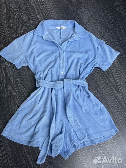 Комбинезон махровый mango женский