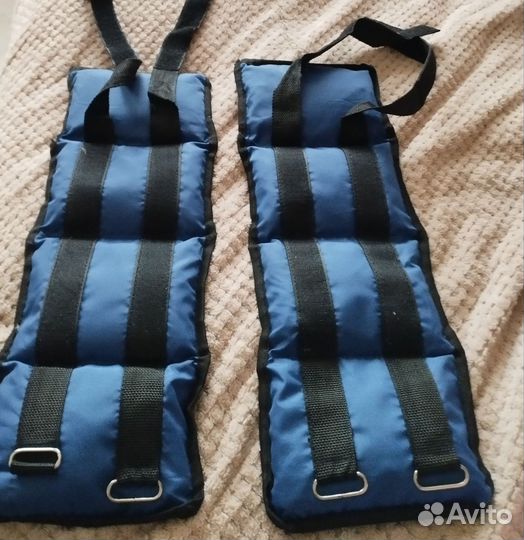 Утяжелители для ног и рук по 2кг