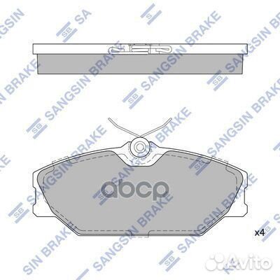 Колодки тормозные renault laguna 9503/megane I