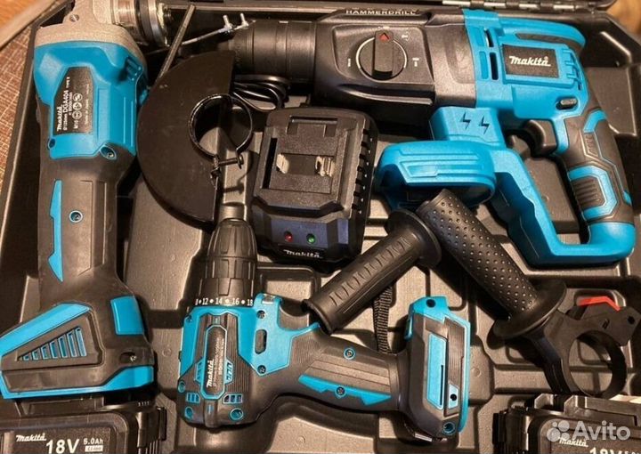Наборы безщеточн электроинструментов dewalt makita