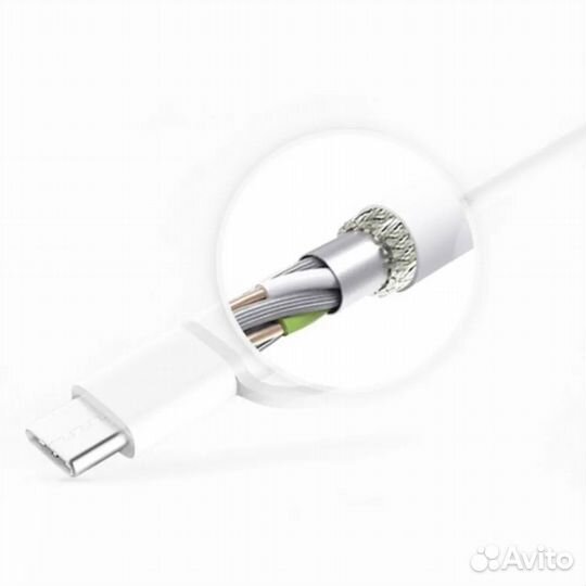 Кабель с переходником Xiaomi USB - Micro USB/Type