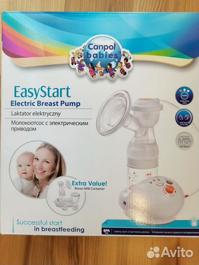 Молокоотсос электрической;молокоотсосavent;Радионя