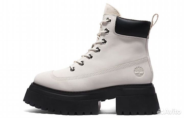 Timberland Outdoor Boots Women's High-top White/Black (39,5)