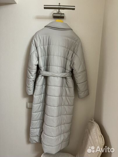 Пальто женское 50 52 экокожа