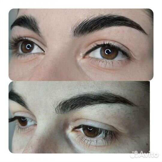 Оформление бровей