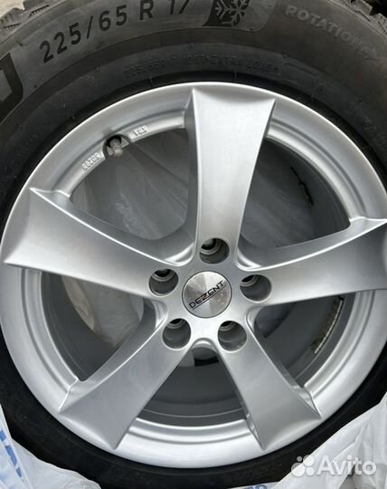 Комплект колес r17 зимние 225/65 Michlin