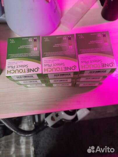 Тест полоски one touch select plus