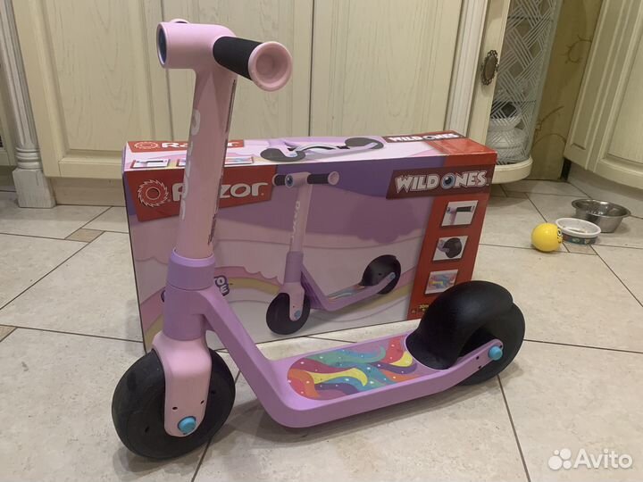 Самокат детский двухколесный новый