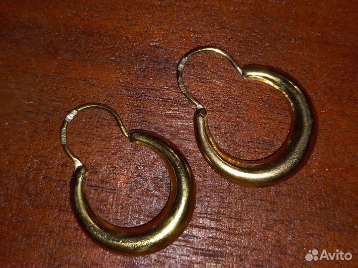 Серьги калачи