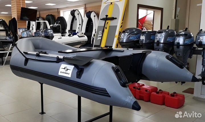 Лодка пвх Sharmax Airfloor F-290