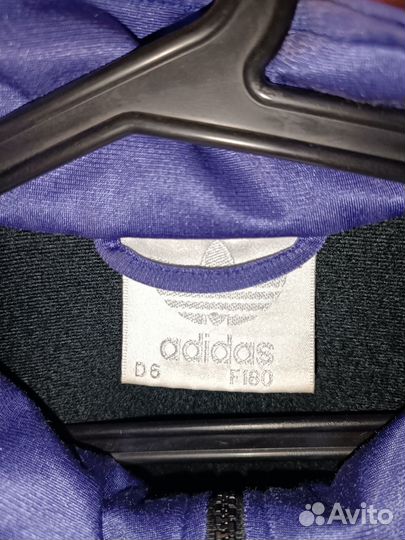 Винтажная олимпийка Adidas анорак
