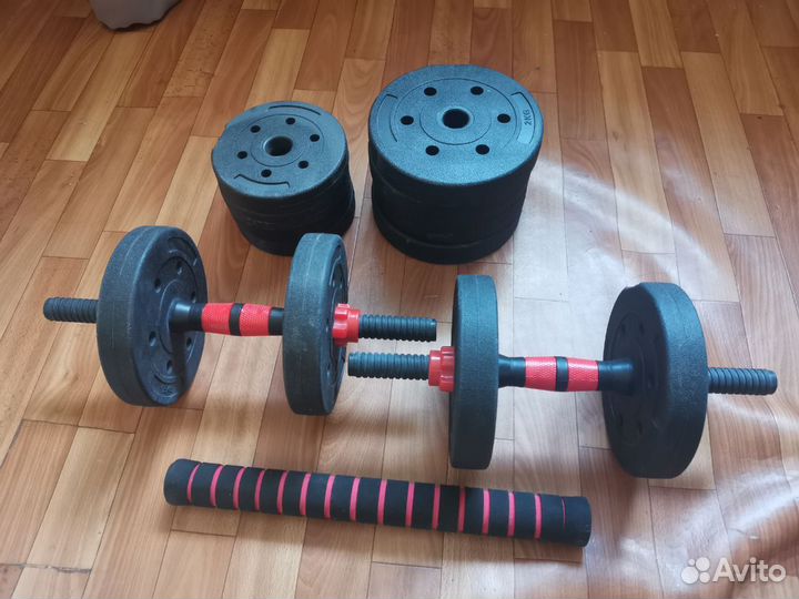 Гантели разборные