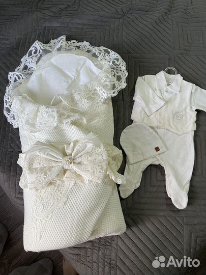 Конверт плед на выписку