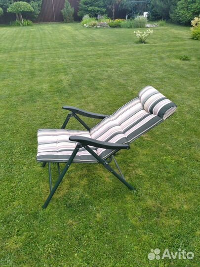 Шезлонг/кресло садовое складное