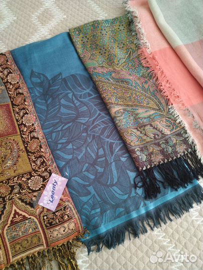 Шарфы платки палантины