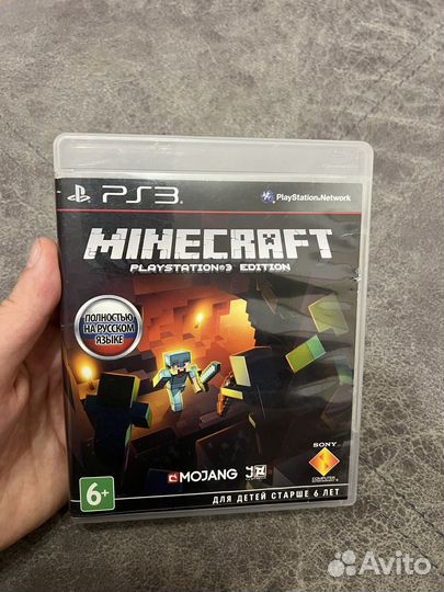 Minecraft (майнкрафт) игра для PS3