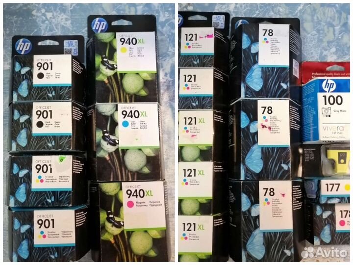 Картридж Canon, HP, Epson