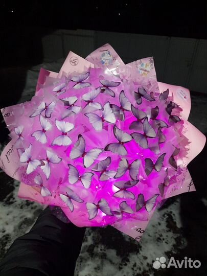 Букет из бабочек