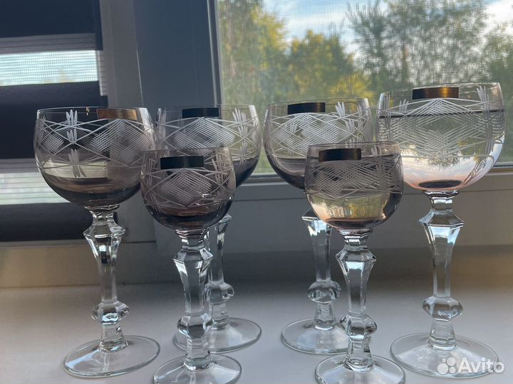 Шикарный набор гусь хрустальный