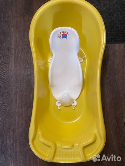 Ванночка для купания с горкой