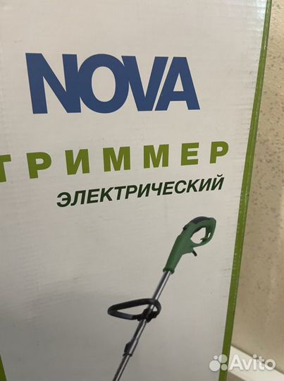 Новый Триммер электрический газонокосилка