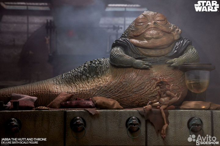 Jabba the Hutt and Throne Deluxe