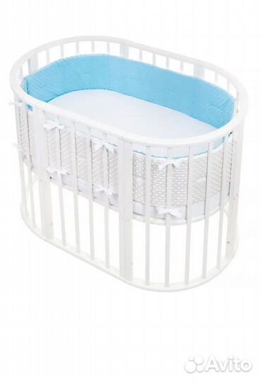 Бортики в детскую кроватку бу