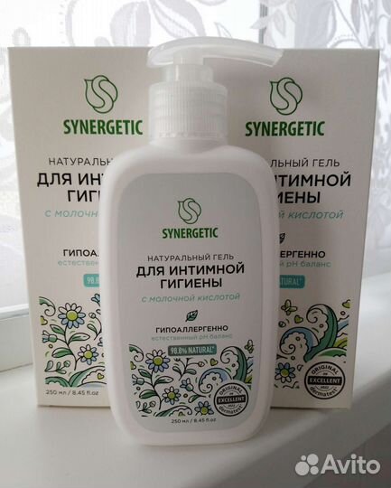 Гель для интимной гигиены Synergetic