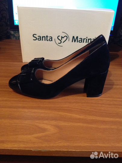 Туфли женские, нубук, новые