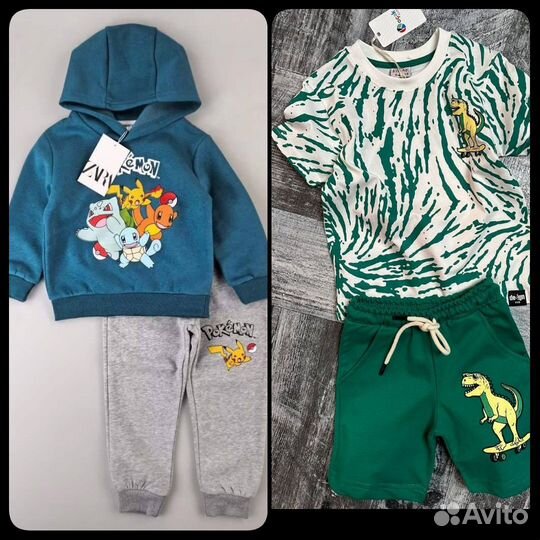 Комплекты для мальчиков 3-5 лет