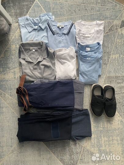 Пакет одежды для мальчика 116-122, школьная форма