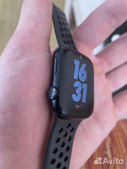 Часы apple watch 7 45 mm nike