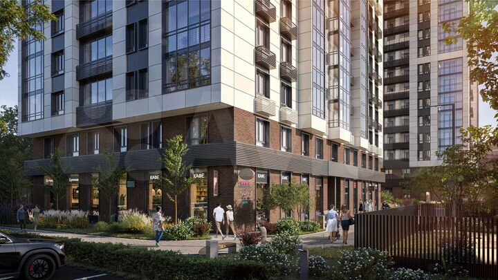 2-к. квартира, 56,5 м², 16/24 эт.