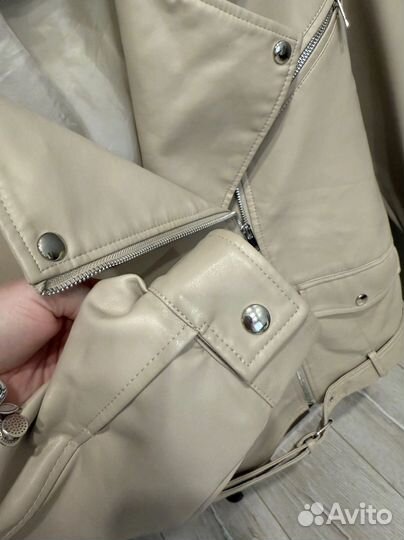 Куртка кожаная женская